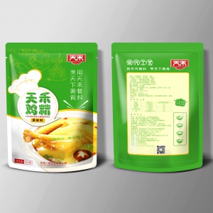珠海一統實(shí)業(yè)有限公司委托龍騰設計LOGO和味精包裝