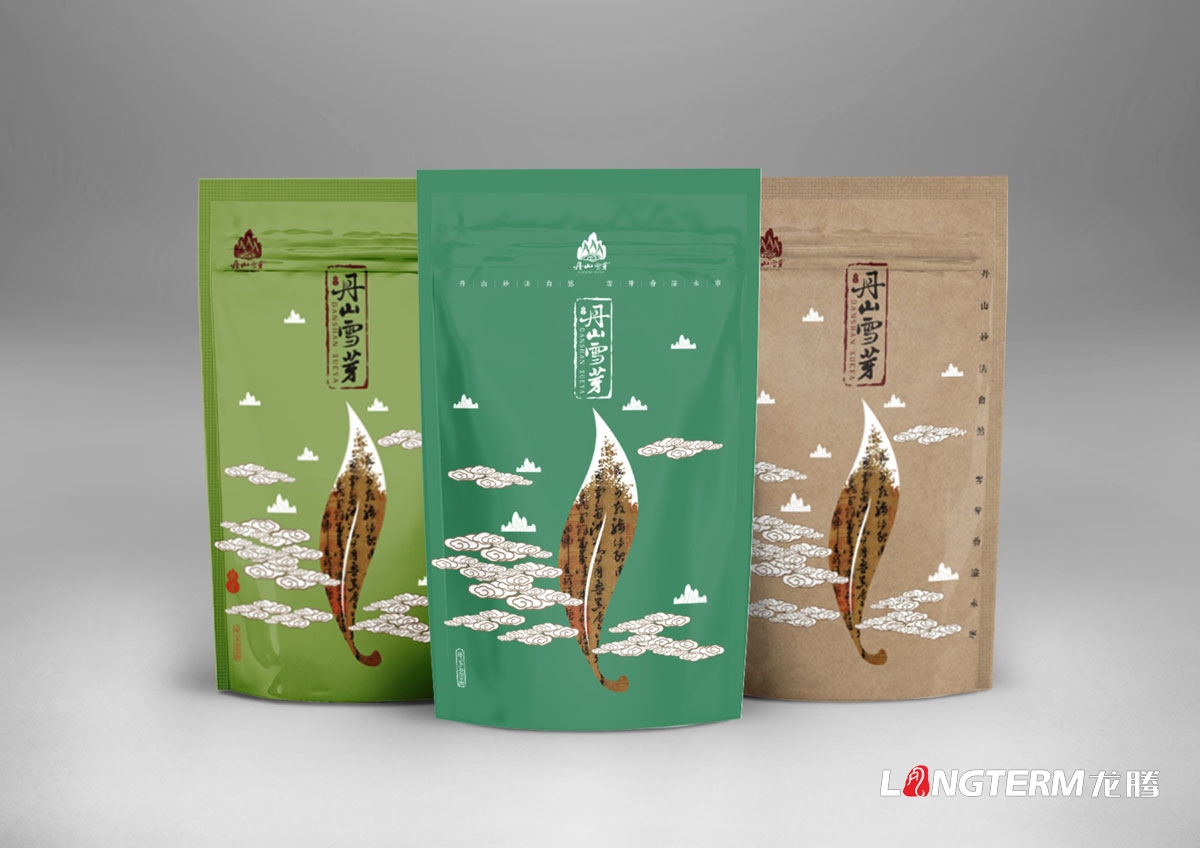 丹山雪芽茶葉包裝設計、VI設計