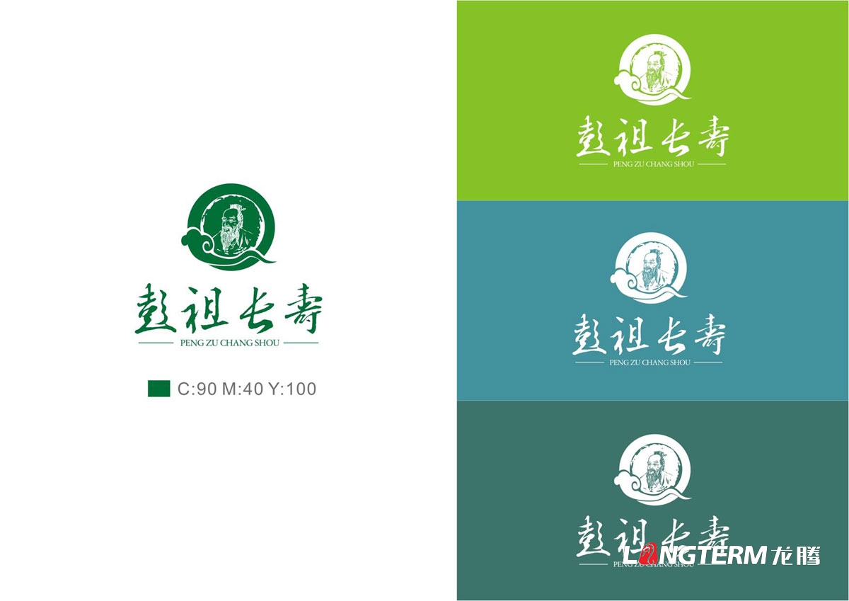 彭祖長(cháng)壽獼猴桃LOGO設計|獼猴桃品牌VI視覺(jué)形象設計|水果品牌策劃營(yíng)銷(xiāo)