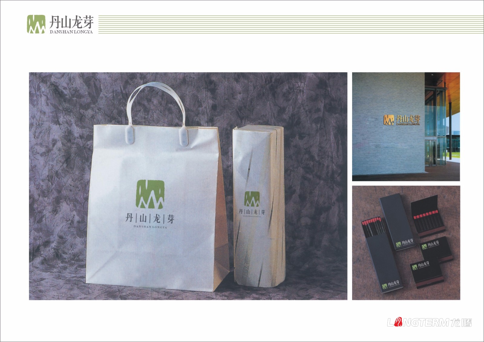 丹山龍芽茶葉LOGO設計|瀘州丹山龍芽茶葉VI視覺(jué)系列形象包裝設計
