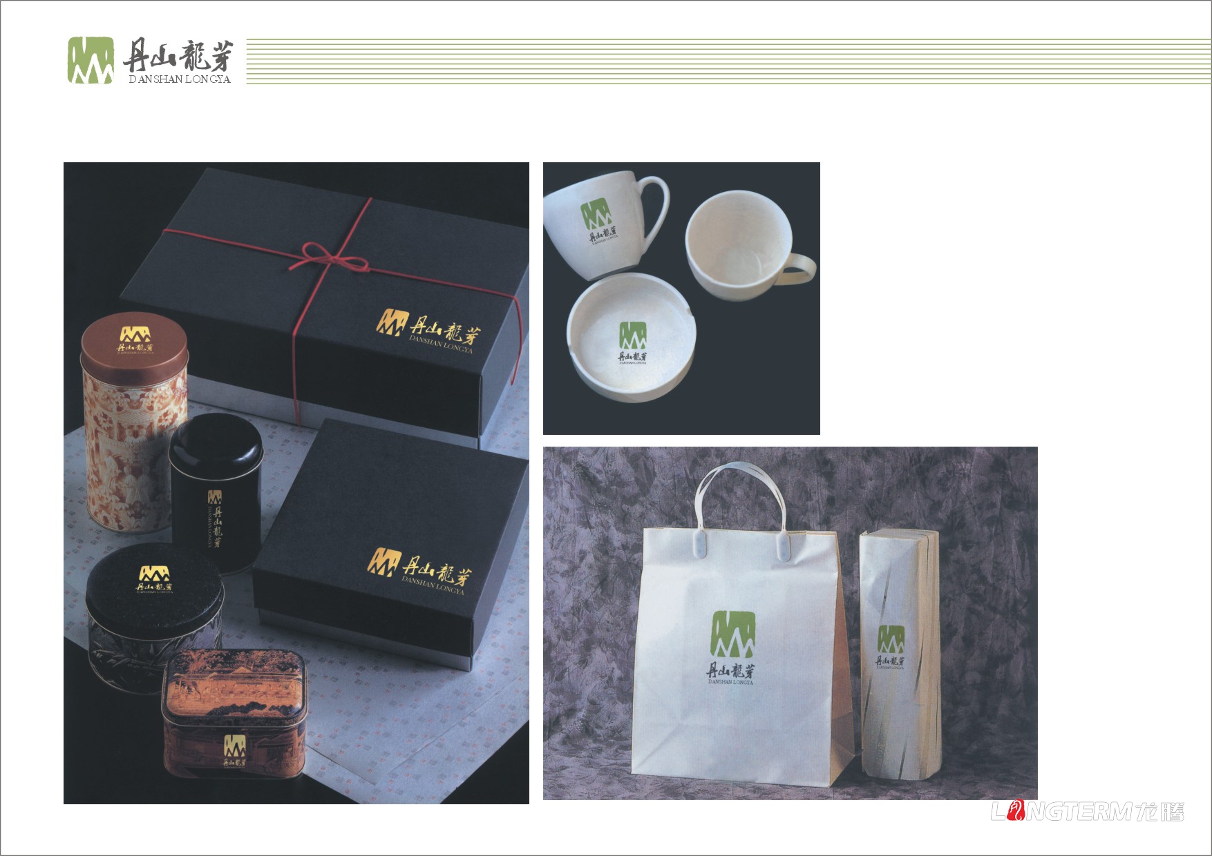 丹山龍芽茶葉LOGO設計|瀘州丹山龍芽茶葉VI視覺(jué)系列形象包裝設計