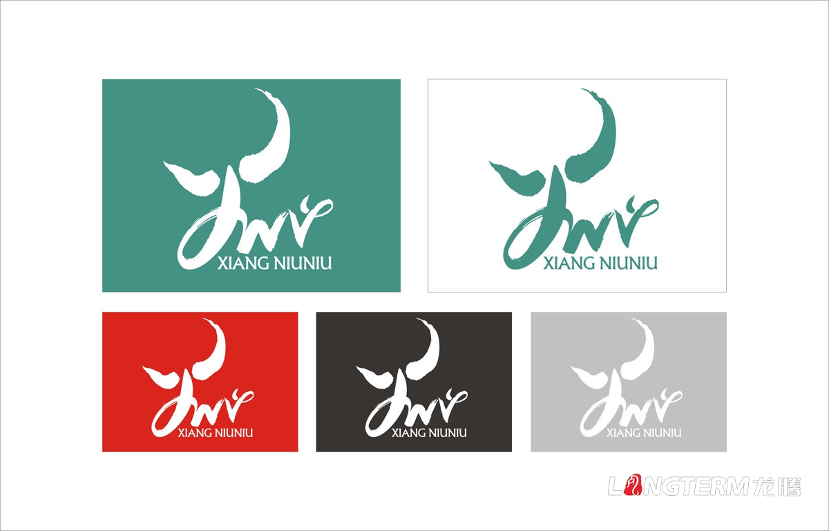 祥牛牛農業(yè)科技LOGO設計|農業(yè)公司品牌VI視覺(jué)形象設計|農業(yè)企業(yè)商標標志設計