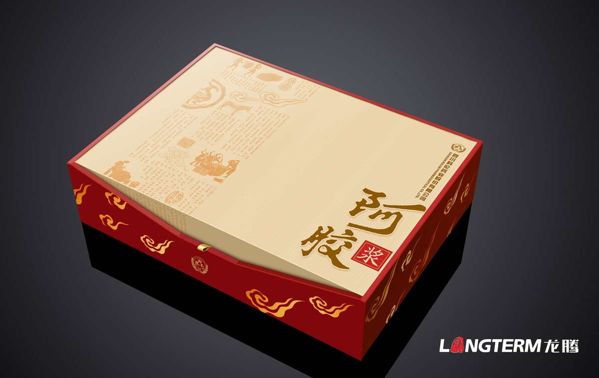 阿膠杞桂液包裝設計|成都養生產(chǎn)品阿膠保健品包裝設計效果圖