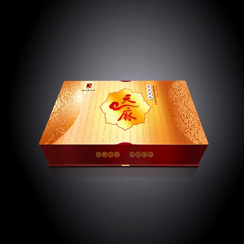 保健品包裝設計-天麻保健品包裝設計|養生保健產(chǎn)品外包裝禮盒設計