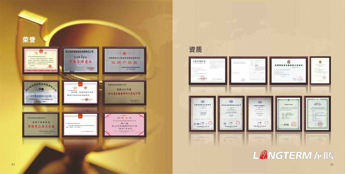 四川省井研食品有限責任公司畫(huà)冊設計|樂(lè )山市食品工業(yè)園企業(yè)形象宣傳冊設計