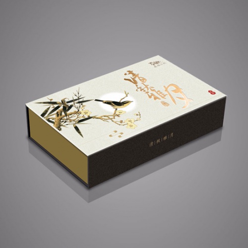 食品包裝設計-九州歲月月餅包裝設計|九州歲月山房雅月雍和雅月清秋雅月月餅精品禮盒包裝設計效果圖