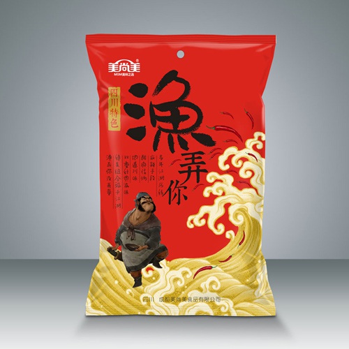 調味品包裝設計-美商美四川特色魚(yú)調料包裝設計|酸菜魚(yú)火鍋魚(yú)水煮魚(yú)調料包包裝設計效果圖