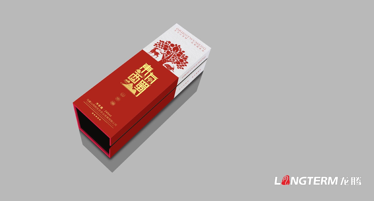 東方西蜀山茶油包裝設計|山茶油單只裝雙只裝套裝精品手工禮盒產(chǎn)品包裝設計公司