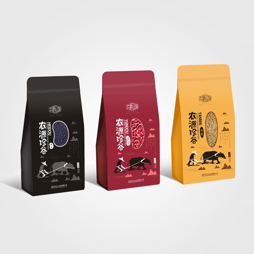 食品包裝設計-農源山珍土特產(chǎn)包裝設計|核桃杏仁松子瓜子牛肝菌黑虎掌菌松茸黑松露黃賴(lài)頭牛肝菌黑牛肝菌老人頭菌湯料包