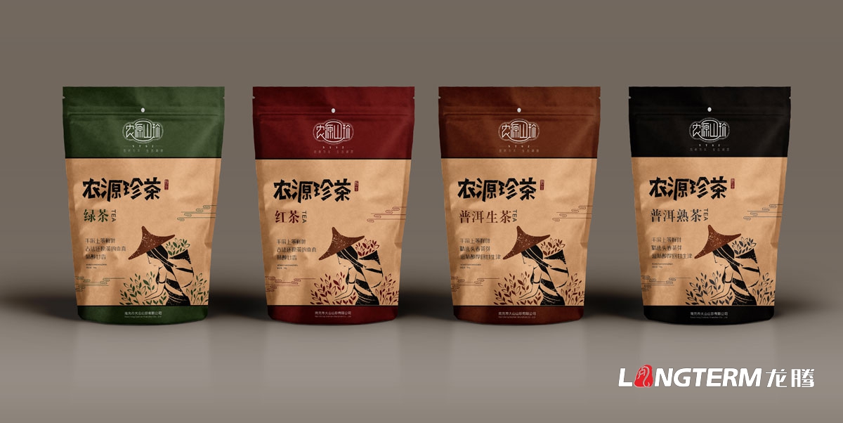 農源山珍土特產(chǎn)包裝設計|核桃杏仁松子瓜子牛肝菌黑虎掌菌松茸黑松露黃賴(lài)頭牛肝菌黑牛肝菌老人頭菌湯料包
