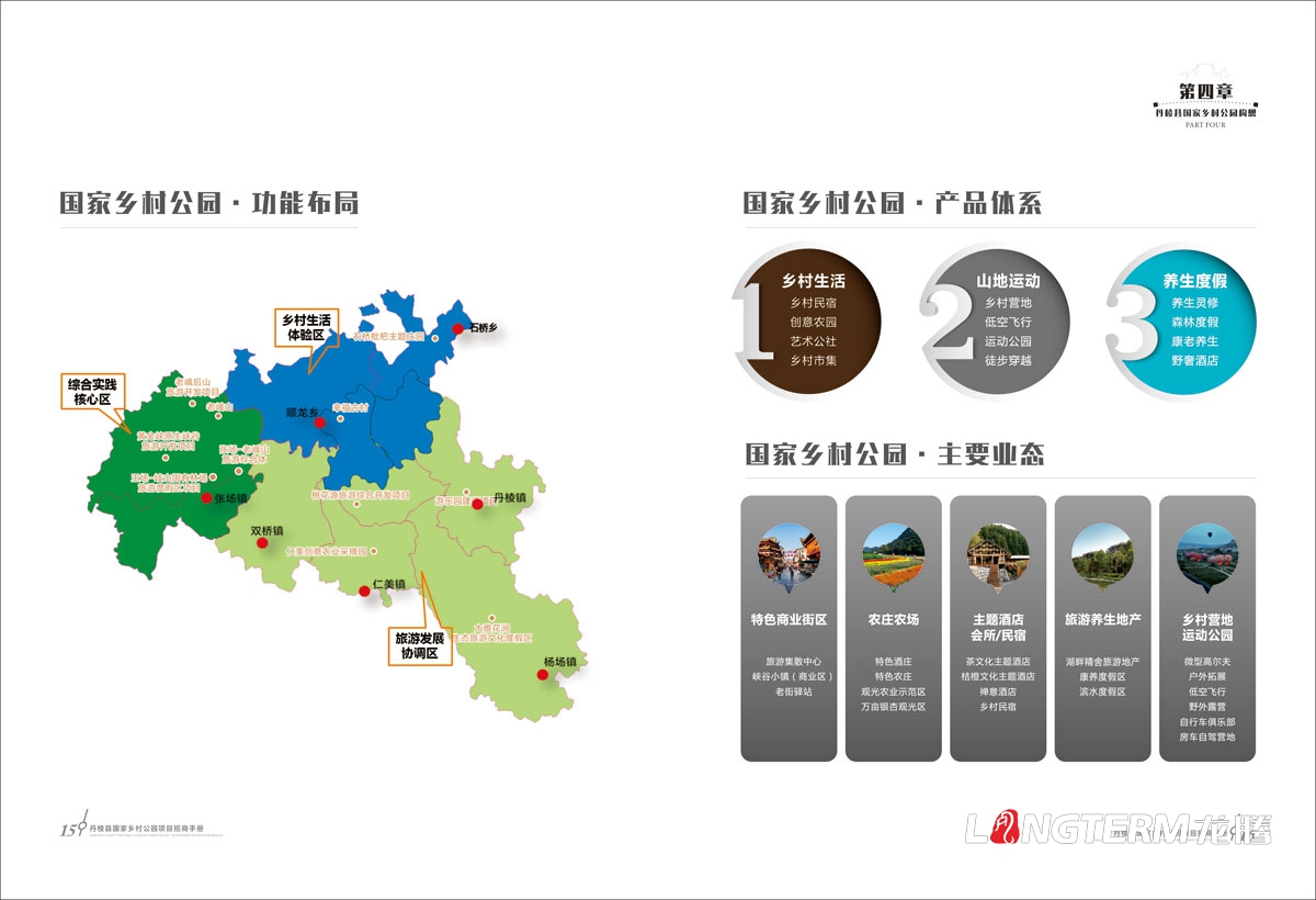 丹棱縣鄉村公園招商推介會(huì )手冊設計|中國大雅家園生態(tài)清新自然旅游發(fā)展宣傳冊設計效果圖