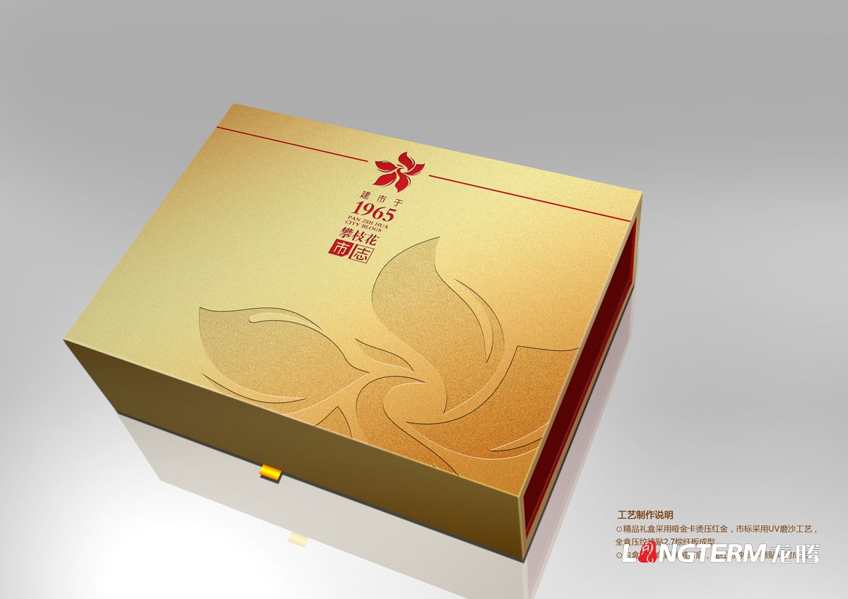 攀枝花市志光盤(pán)包裝設計|城市市志禮盒包裝設計效果圖|市志CD-ROM光盤(pán)光碟禮品盒手提袋設計方案
