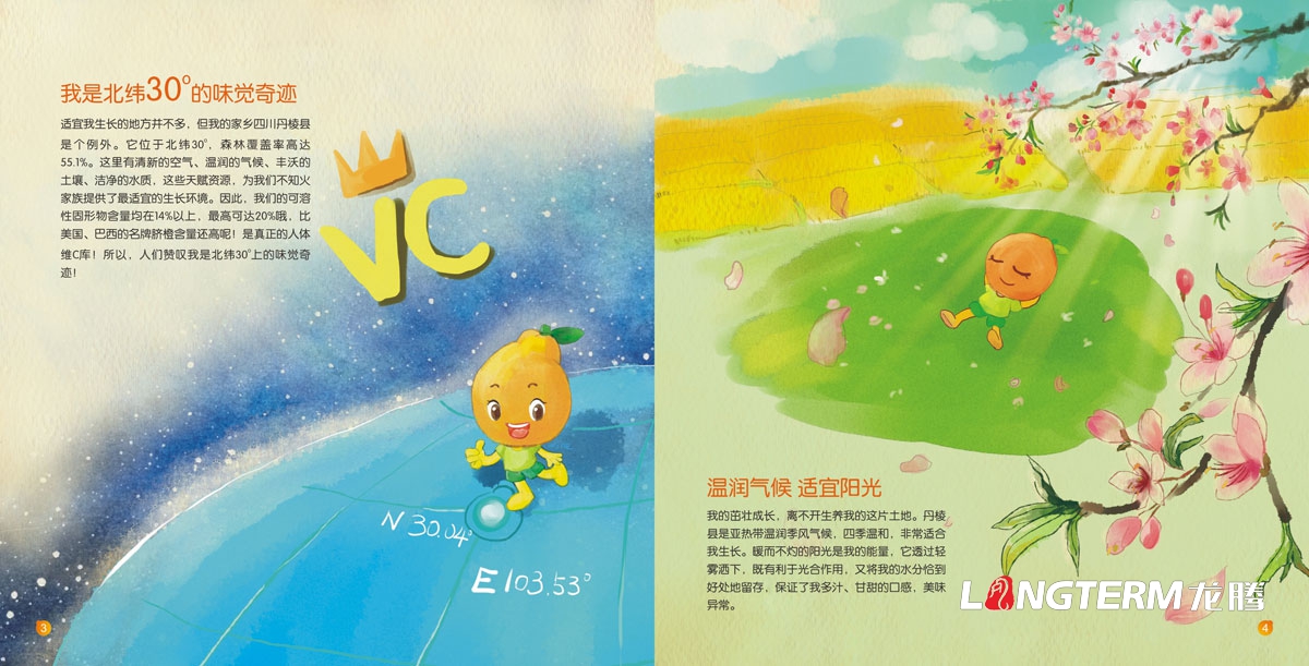 果業(yè)公司畫(huà)冊設計印刷定制廠(chǎng)家|水果產(chǎn)品宣傳手冊加工|果園基地種植招商加盟手冊設計定制|手繪形象宣傳冊