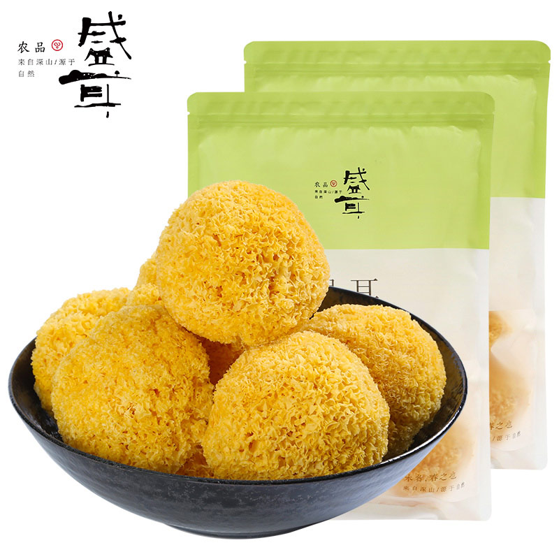 成都銀耳包裝設計公司|四川通江縣陳河鄉青岡樹(shù)椴木銀耳品牌包裝設計公司