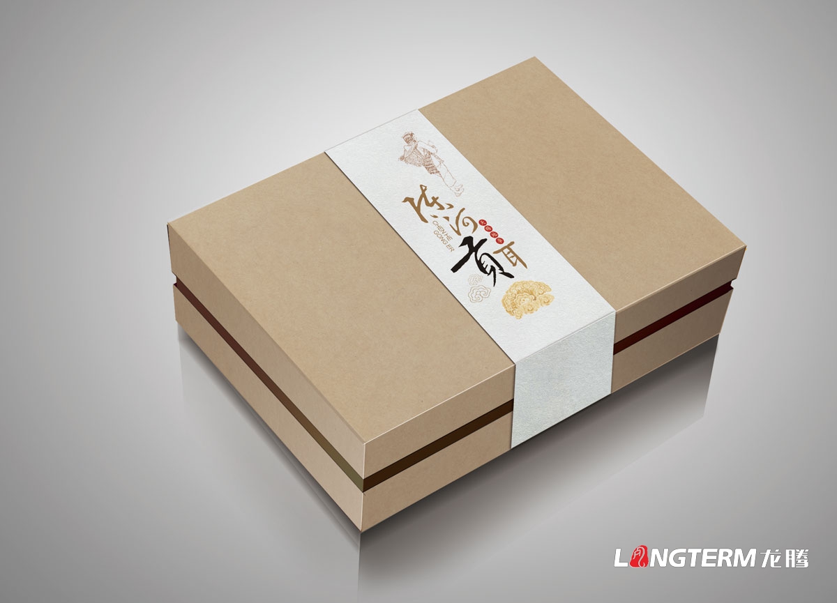 通江銀耳陳河貢耳包裝禮盒設計|成都銀耳包裝袋設計公司|成都銀耳品牌策劃設計公司