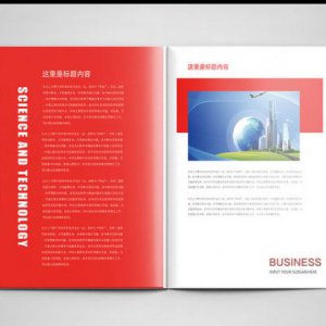 成都商務(wù)科技互聯(lián)網(wǎng)企業(yè)宣傳冊設計