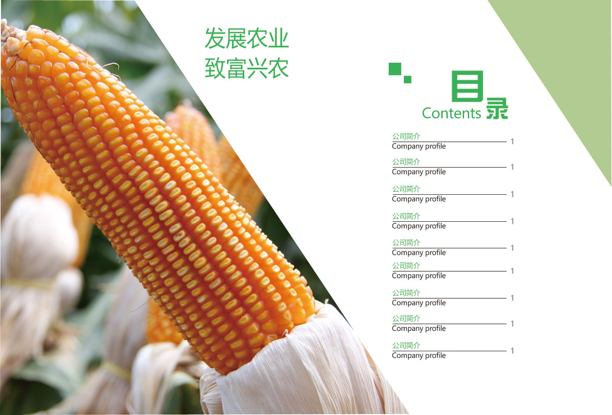 成都農業(yè)科技公司形象宣傳冊設計|四川農業(yè)發(fā)展投資集團公司品牌升級形象畫(huà)冊設計