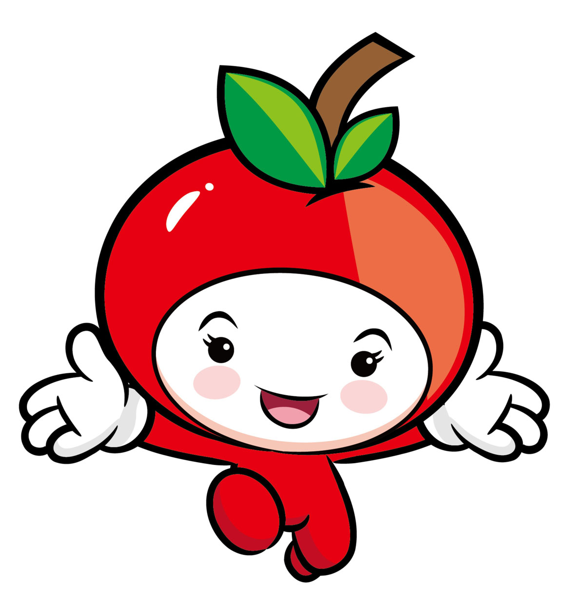 好蘋(píng)壹佰(好蘋(píng)100)吉祥物設計和蘋(píng)果包裝設計正在進(jìn)行中