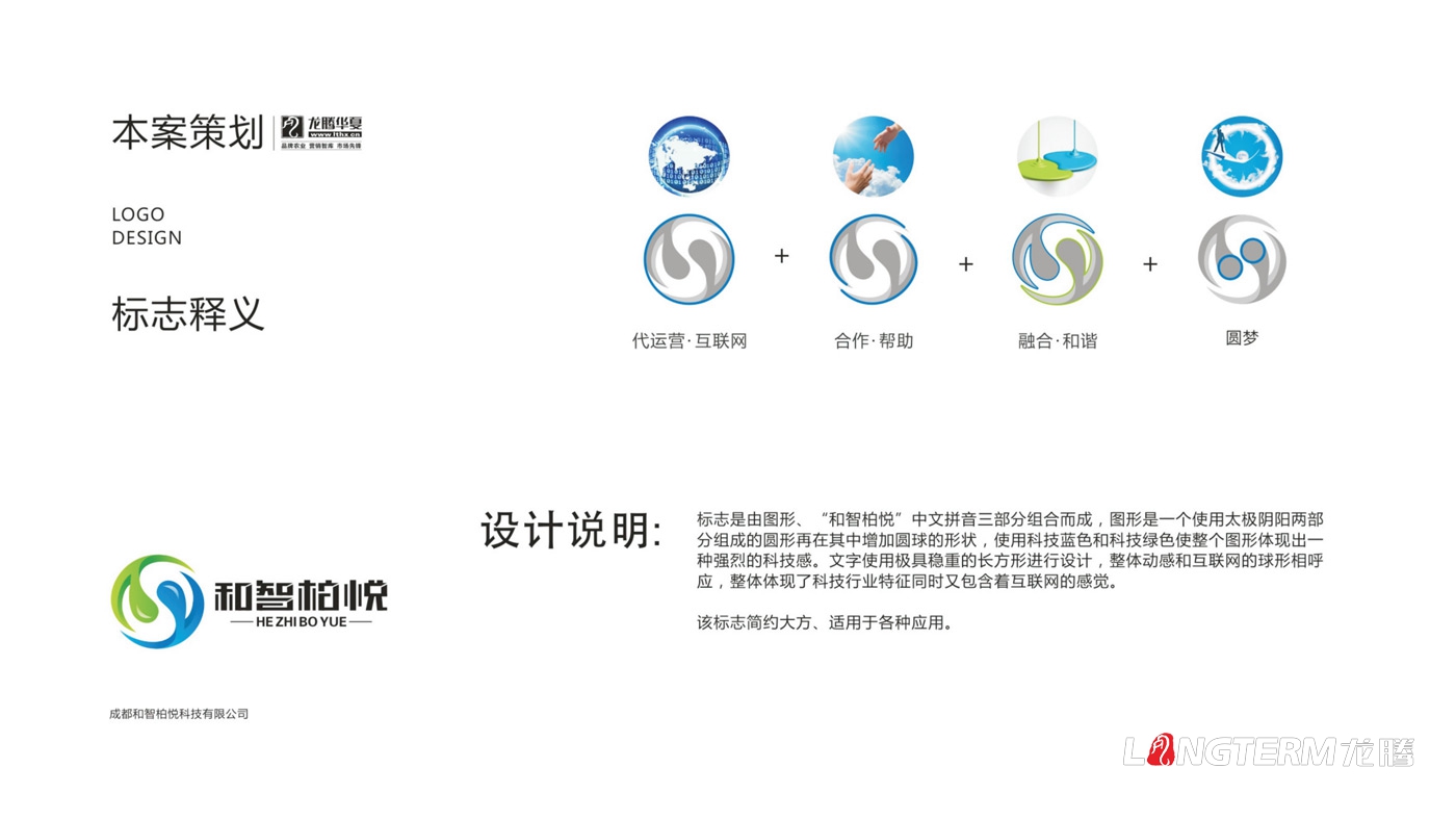 成都和智柏悅科技有限公司LOGO設計_四川科技企業(yè)品牌形象VI視覺(jué)設計