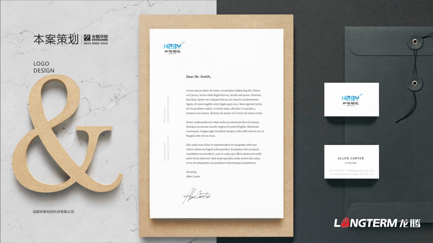 成都和智柏悅科技有限公司LOGO設計_四川科技企業(yè)品牌形象VI視覺(jué)設計