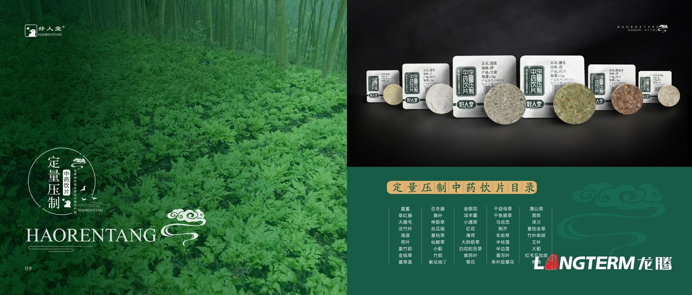 中藥飲片好人堂宣傳手冊設計_四川省中藥飲片有限責任公司產(chǎn)品畫(huà)冊宣傳資料設計