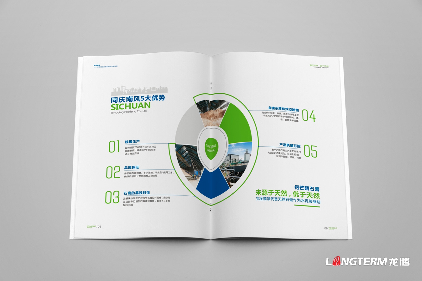 四川同慶南風(fēng)有限責任公司宣傳畫(huà)冊設計