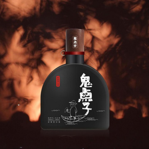 飲品包裝設計-成都鬼點(diǎn)子酒業(yè)有限公司品牌升級白酒包裝設計