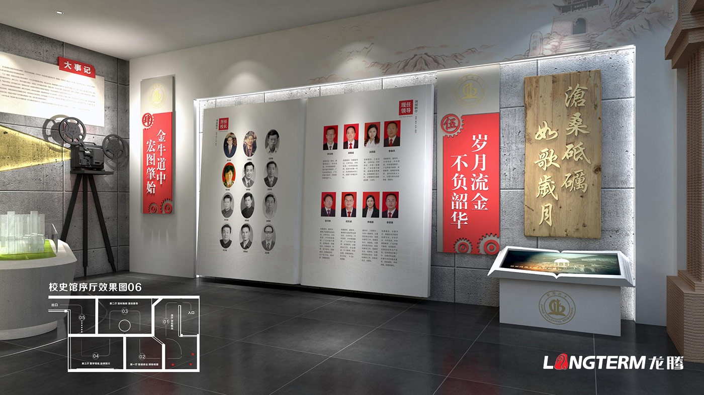 四川省劍閣職業(yè)高級中學(xué)校史館策劃設計