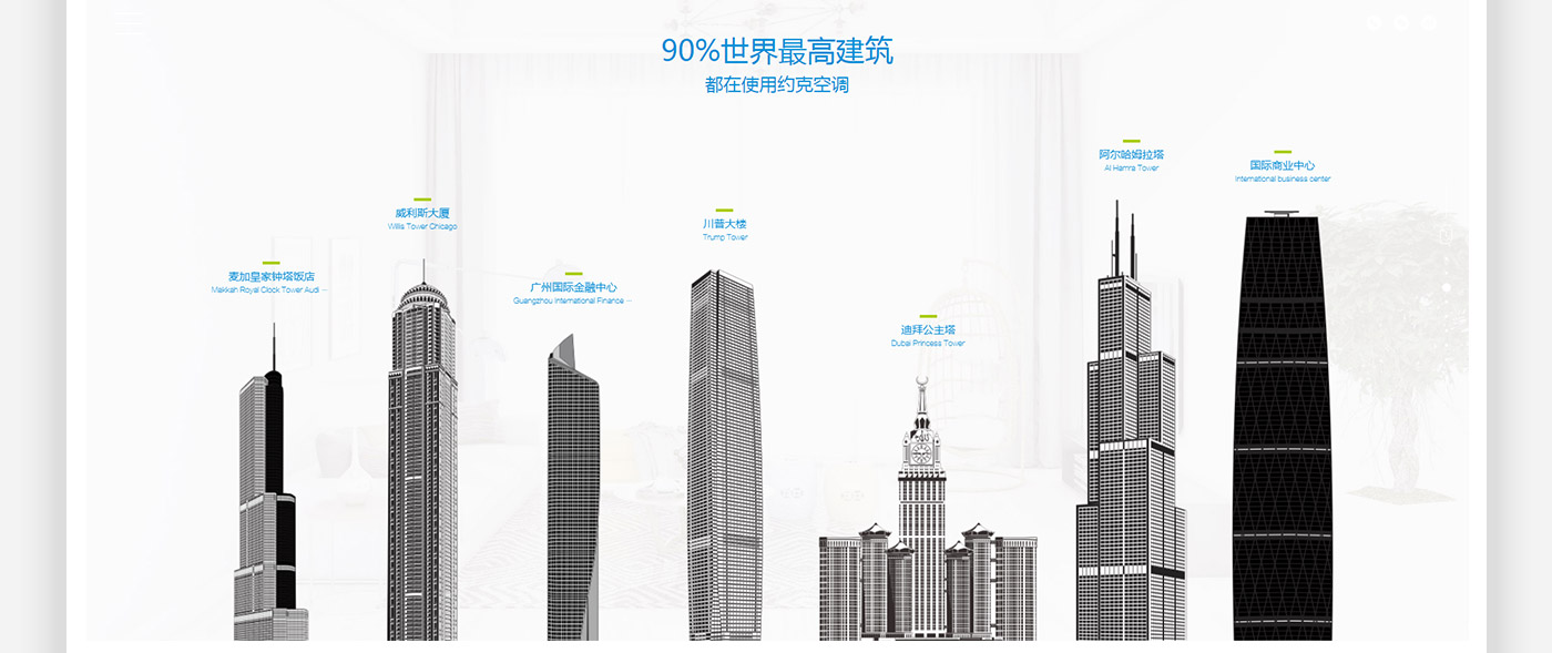約克空調品牌官網(wǎng)建設