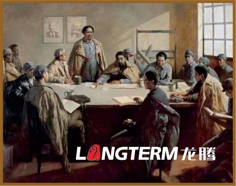 學(xué)習中國精神 傳承紅色基因文化墻設計