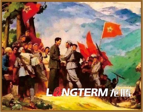 學(xué)習中國精神 傳承紅色基因文化墻設計